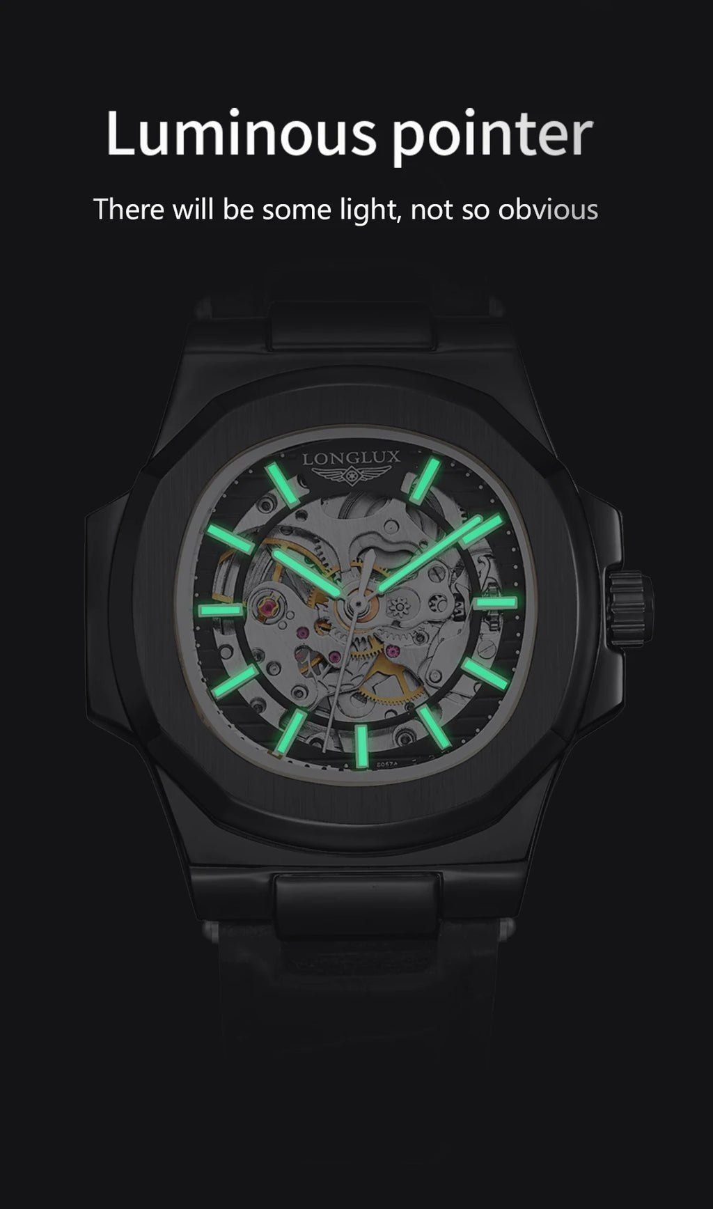 Reloj con movimiento suizo