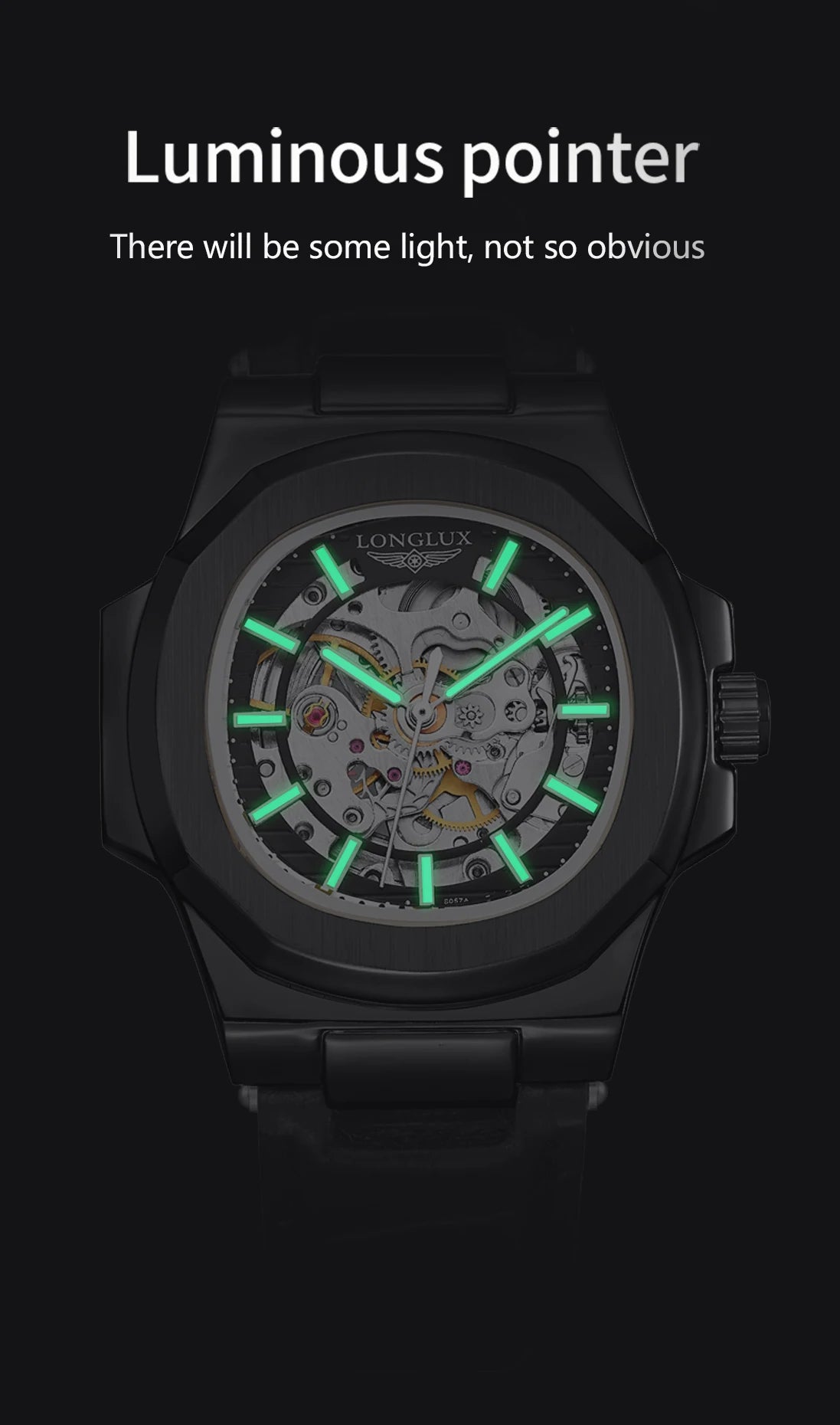 Reloj con movimiento suizo