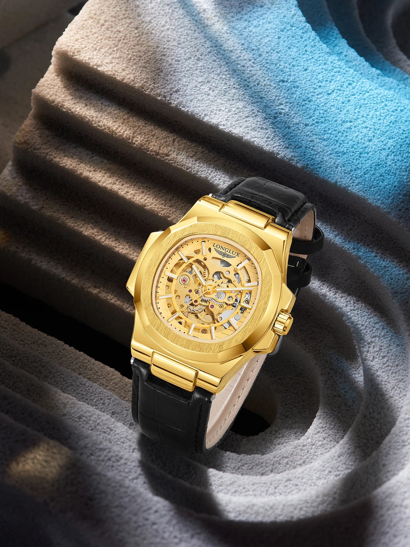 Reloj con movimiento suizo