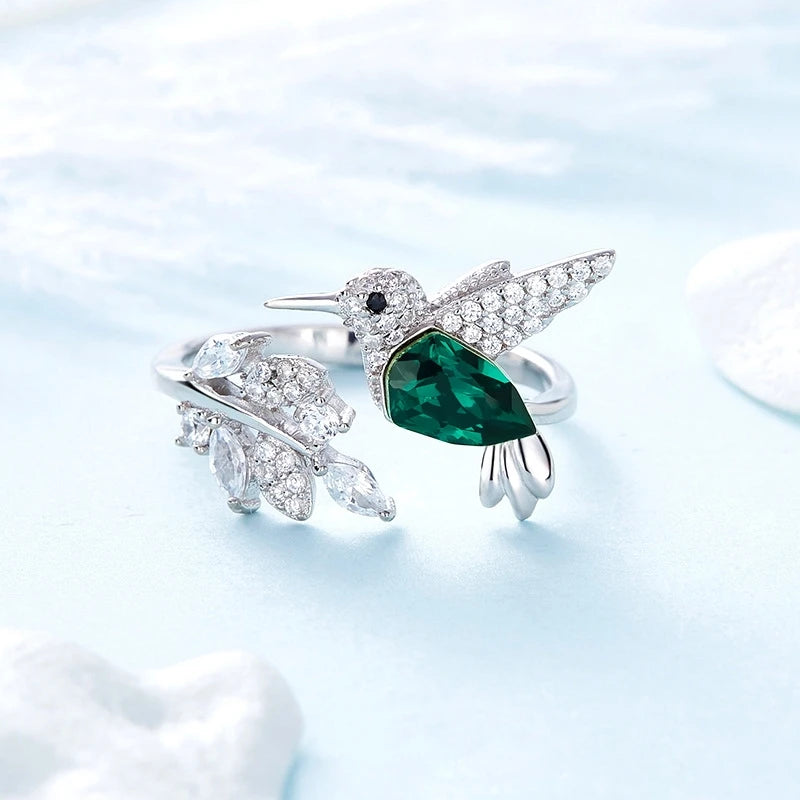 Anillo de colibrí