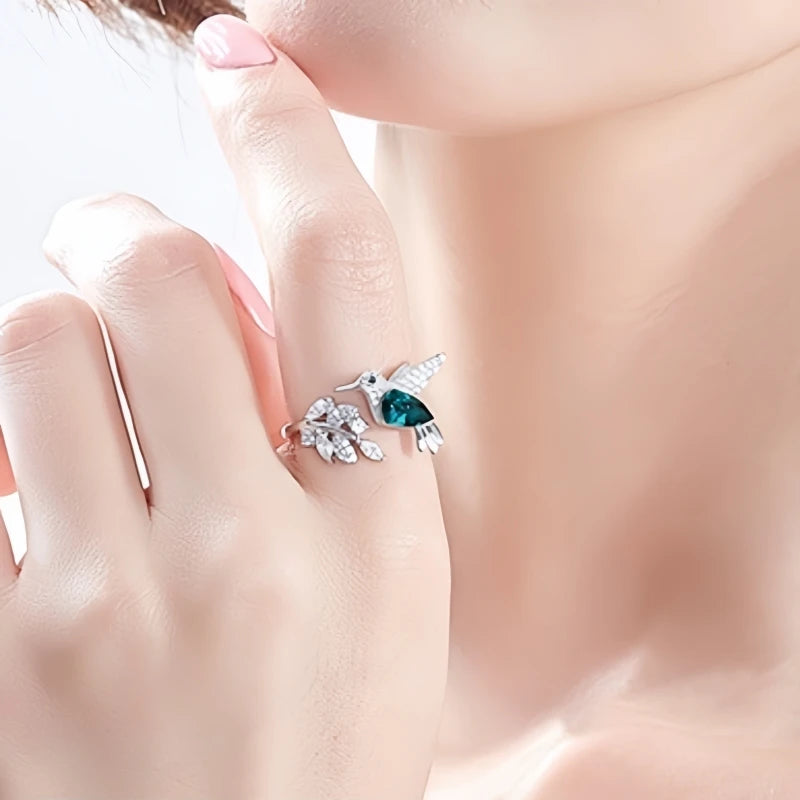 Anillo de colibrí