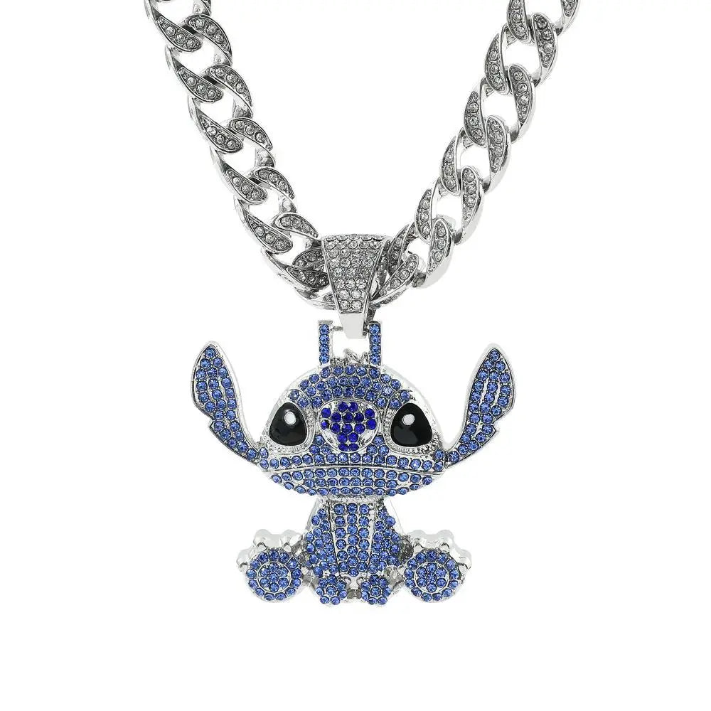 Cadena diamantada de stitch