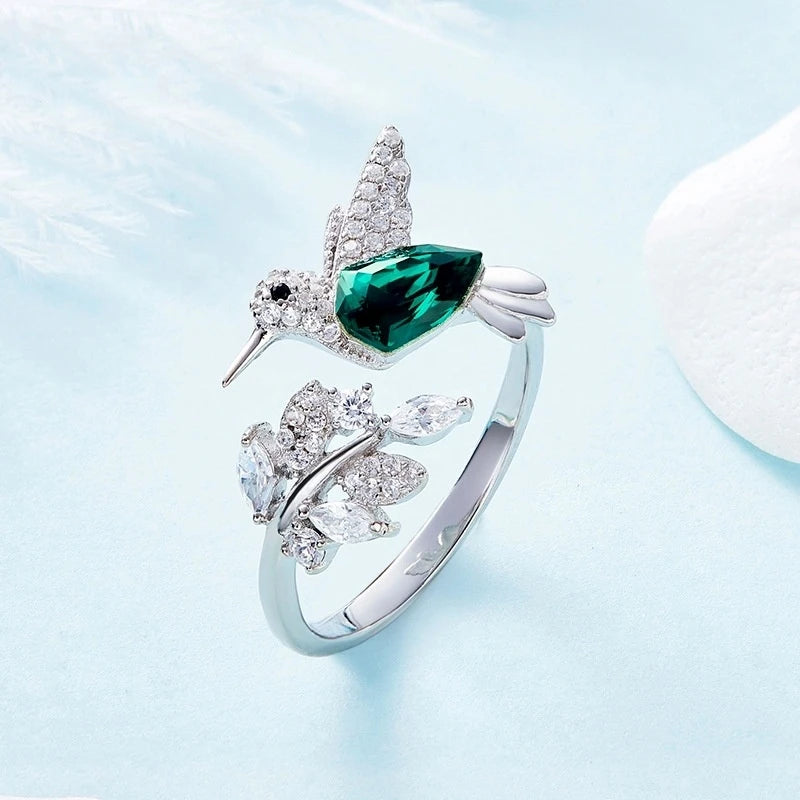 Anillo de colibrí